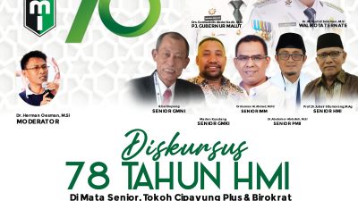 Rayakan Milad HMI 78, Alumni HMI Ambon Gelar Diskursus