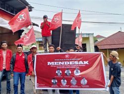 GPM Provinsi Maluku Utara Gelar Demonstrasi Desak Penanganan Kasus Korupsi di Sula