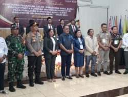 KPU Halmahera Barat Tetapkan James Uang dan Djufri Muhammad Pasangan Bupati dan Wakil Bupati Terpilih