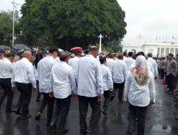 Gladi Bersih Pelantikan Kepala Daerah Digelar di Monas
