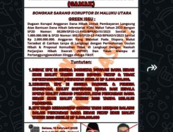 GAMAK Rencanakan Aksi Demonstrasi Tuntut Pengusutan Dugaan Korupsi di Maluku Utara