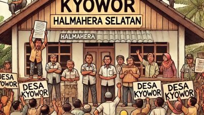 Bupati Halsel Didesak Evaluasi Kades Kyowor, Staf Desa dan BPD Mengaku Tak Digaji 4 Bulan