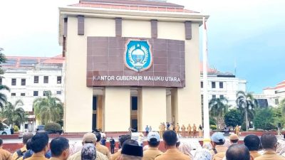 Gubernur Serly Laos Pimpin Apel Perdana, Umumkan Sekolah Negeri Gratis di Maluku Utara