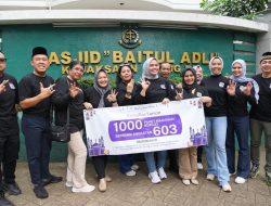 Angkatan 603 Kejaksaan RI Bagikat Paket Makanan Bergizi kepada Masyarakat Bertajuk “Peduli Sesama”