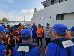 Kapal LCT SJP 168 A Terbalik Di Perairan Ternate, 4 Orang Masih Dalam Pencarian.