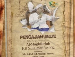 Haul KH. Sulaiman ke-102 di Puncak Wangi Dihadiri Ribuan Jamaah