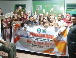 Penyaluran BLT Dana Desa Nondang Warga Sampaikan Terima Kasih