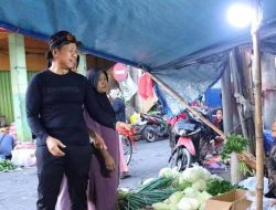 Bupati Kudus Tinjau Pasar Bitingan Jelang Tradisi Kupatan 2025