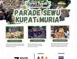 Ribuan Ketupat Meriahkan Parade Sewu Kupat Muria 2025 di Taman Ria Colo
