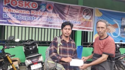 Aksi Kemanusiaan AMPP-TOGAMMOLOKA untuk Korban Kebakaran Pasar Tobelo