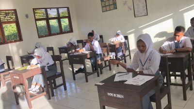 SMA Negeri 9 Pulau Taliabu Gelar Ujian Sekolah, Siswa Antusias Hadapi Penentuan Kelulusan