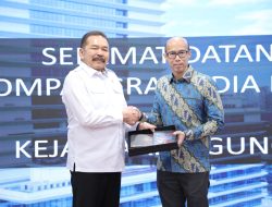 Terima Kunjungan Kompas Gramedia Group, Perkuat Penegakan Hukum, Peran Media Sebagai Pilar Demokrasi
