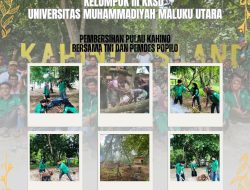 Elaborasi Mahasiswa,Pemdes dan Koramil,Mendorong Destinasi Wisata Pulau Kahino Di Desa Popilo.