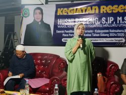 Husni Bopeng: Aspirasi Warga Marikurubu Akan Jadi Prioritas di Paripurna DPRD Malut