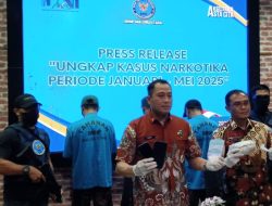 BNN Malut Bongkar Sindikat Narkotika Jakarta-Makassar-Medan, Dua Karyawan PT. Harita Diciduk, Ribuan Jiwa Diselamatkan