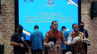 BNN Malut Bongkar Sindikat Narkotika Jakarta-Makassar-Medan, Dua Karyawan PT. Harita Diciduk, Ribuan Jiwa Diselamatkan