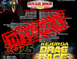 Kejurnas Drag Bike Swallow dan kajurda Drag Race, Gubernur Cup I Malut Resmi Ditunda, Sofifi Bersiap Meledak di September