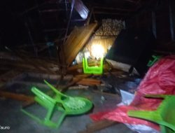 Rumah Warga Tauro Roboh Diterjang Angin Kencang, Pemdes Minta Warga Tingkatkan Kewaspadaan