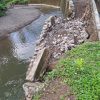 Talud Sungai di Desa Lola Roboh Diterjang Banjir Karena Hujan Deras, Warga Desak Pemerintah Bertindak Cepat