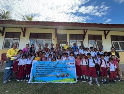Tanamkan Hidup Sehat dan Siaga Bencana, NHM Sasar Sekolah ke-42 di Kao Utara