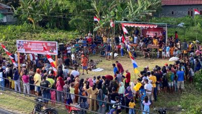 Togammoloka Malut Dan Pemuda Igobula Meriahkan HUT RI KE-80 Dengan Semarak Lomba Tradisional