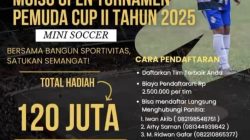 Meriah! MOT Pemuda Cup II 2025 Hadir dengan Total Hadiah Rp120 Juta