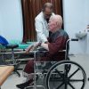Air Mata Bahagia Safrudin, Bisa Berdiri Lagi Berkat Bantuan Haji Robert