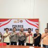 Tindaklanjut, PDPM Audens dengan Polres Halbar Bicarakan Terkait Pangan