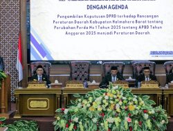 Perubahan APBD 2025 Disahkan, Wabup Halbar, Ini Bukan Formalitas, Tapi Komitmen Nyata