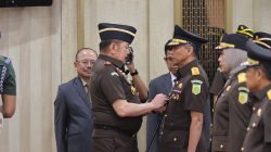 Jaksa Agung RI Lantik 17 Kepala Kejaksaan Tinggi dan 20 Pejabat Eselon II Termasuk Kajati Maluku Utara