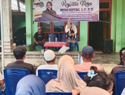 Reses Wakil Ketua DPRD Malut Husni Bopeng Serap Aspirasi Masyarakat Desa Tauro 