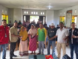 Penyerahan Bantuan Sosial kepada Masyarakat Kawalo dan Woyo Berjalan Lancar