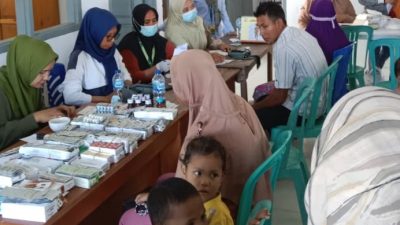 Pemerintah Gelar Pemeriksaan Kesehatan Gratis di Desa Woyo dan Kawalo
