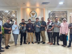 DPRD Kota Tidore Temui Senator Hasby Yusuf Bahas Popnas, GORT, dan Penguatan Sarana Prasarana Olahraga