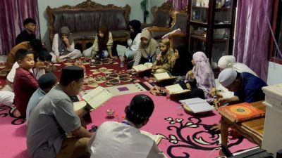 Mahasiswa KKSD UMMU Kolaborasi dengan TPQ Desa Were, Latih Anak-Anak Kuasai Tilawah Al-Qur’an