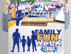 DPW Kolaborasi Dengan DPD NasDem Kota Gelar Fun Walk dan Zumba Meriahkan HUT ke-14 di Ternate