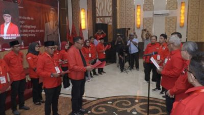 Muhammad Sinen Kembali Pimpin DPD PDI Perjuangan Maluku Utara Periode 2025–2030