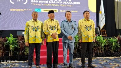 Wagub Sarbin Sehe Resmikan Musda HIPMI Maluku Utara, Tekankan Peran Strategis Pengusaha Muda