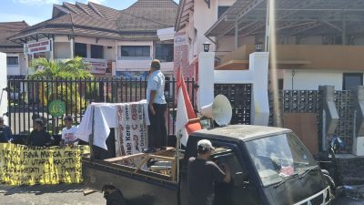 Demo di Kajati Malut, FPP Malut Sebut Proyek Nasional Jadi Ladang Korupsi, Periksa Kepala BPJN