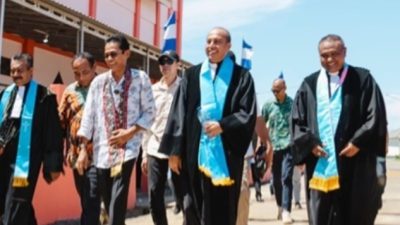 Wabub Halsel dan GPM Resmikan Tiga Gereja di Kawasi, Wujud Sinergi Gereja, Perusahaan, dan Pemerintah