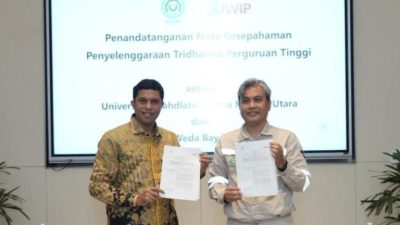 UNUTARA dan PT IWIP Teken MoU Pemberdayaan Masyarakat Rentan di Lingkar Tambang