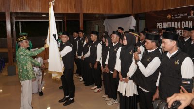 Pengurus Besar GEMUSBA Masa Bakti 2026 Resmi Dilantik di Kedaton Kesultanan Ternate