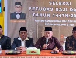Wagub Maluku Utara Buka Seleksi PHD 2026, Tekankan Pelayanan dan Keselamatan Jemaah Haji