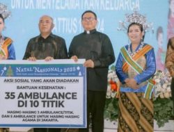 Gubernur Sherly, Seluruh Bantuan Panitia Natal Nasional di Maluku Utara Telah Tersalurkan