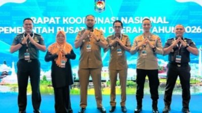 Bupati dan Wakil Bupati Halmahera Selatan Hadiri Rakornas Pusat–Daerah di Bogor