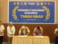 Pemkab Haltim Resmi Hibahkan Lahan ke BULOG, Perkuat Infrastruktur Pangan Maluku Utara