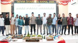 Bukber di Mapolres, Kapolres Haltim Ajak Pers dan Pemuda Jaga Kemitraan Kamtibmas