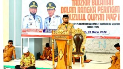 Momentum Nuzulul Quran, Bupati Bassam Ingatkan ASN Jaga Nilai Keislaman
