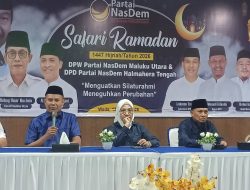 NasDem Maluku Utara Salurkan 500 Paket Sembako di Weda dalam Safari Ramadan