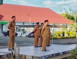Apel Perdana Usai Idul Fitri, Sekda Halsel Soroti Disiplin dan Loyalitas ASN, Perkuat Koordinasi